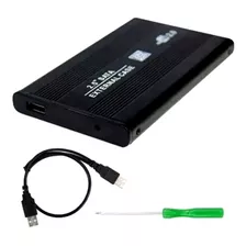 2 Case Gaveta Hd Externo Sata 2.5 Usb 2.0 Atacado