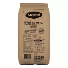 Puré De Papas Maggi X 20 Kg, Nestlé, Receta Casera Cremosa