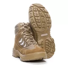 Bota Militar Em Couro Natural Resistente Tatica Cano Curto