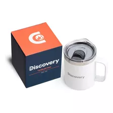 Taza Termica Tapa Magnetic Slider 350 Ml Termo Mug Discovery Color Blanco Taza Térmica 350 Ml