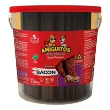 Bifinho Petisco Amiguitos 1kg Sabor Bacon