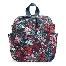 Mochila Pequeña Convertible Twill Vera Bradley, Cabbage