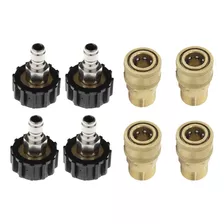 4 Unidades Conector De Grifo A Conector De Ra M22 / 14 A 1/4