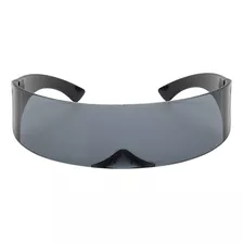 Gafas De Sol Espejadas Con Futurista Para Mujer Para Hombre