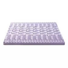 Lucid 7.5cm Gel Memory Foam Sobrecolchón Lavanda Matrimonial