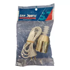 Kit Armado Portalámpara Botella Con Cable, Ficha Y Torpedo