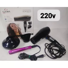 Secador De Cabelo Gama Sciroco 220v Chapinha Philco Travel 