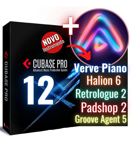 Cubase 12 Pro + Absolute 5 Collection + Virtual Instruments