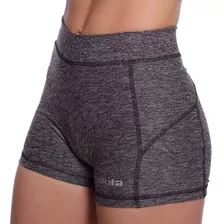 Short Jaspeado Calza Deportivo Mujer Yakka