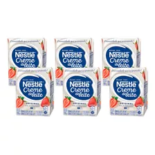 Kit 6 Creme De Leite Original Nestle Caixinha 200g