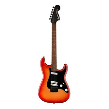 Guitarra Elétrica Fender Contemporary Stratocaster Msi Color Material De Escala Laranja Escuro Laurel Orientação À Mão Direita