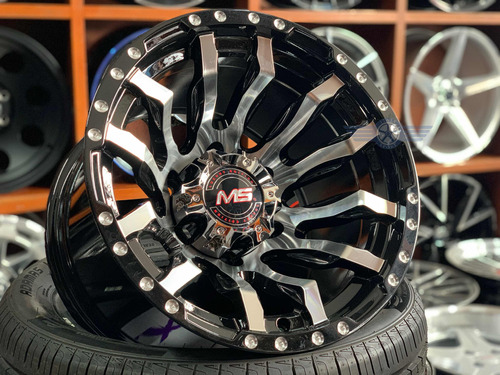 4 Rines 15x10 Off Road 6-139.7 Nissan Toyota Chevrolet Gmc Foto 2