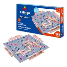 Jogo Educativo Palavras Cruzadas Xalingo 120 Peças