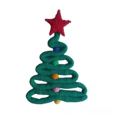 Guirlanda Natalina Árvore De Natal Em Amigurumi - Crochê 