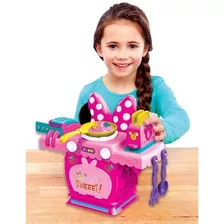 Juego De Cocina De Lujo Disney Junior Minnie Mouse Color Rosado