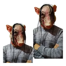 Máscara Pig Saw Látex Importada Cerdo