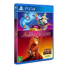 Disney Classic Games: Aladdin E O Rei Leão Ps4 Físico Nf 