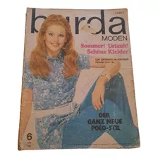 Revista Burda Moden - 6 De Junho De 1969