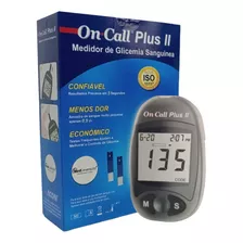 Aparelho De Medir Diabetes Glicemia Glicose On Call Plus 2