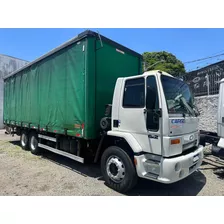 Ford Cargo 2422 Ano 08 Baú Sider 8,50m X 2.70m De Altura