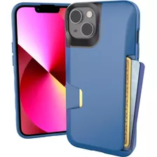 Funda Smartish Para iPhone 13-blue