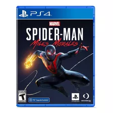 Jogo Marvels Spider-man Miles Morales Ps4 Midia Fisica