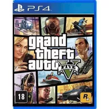 Jogo Ps4 Gta 5 Premium Edition Original Mídia Física