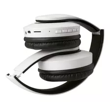 Audífonos Bluetooth Mitzu De Diadema Recargables Color Blanco