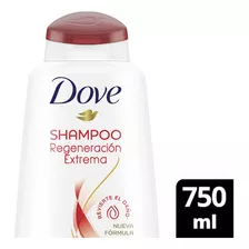 Shampoo Dove Regeneración Extrema X 750 Ml