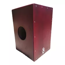 Cajón Dual Flamenco Y Peruano Doble Tapa De Golpeo Vino