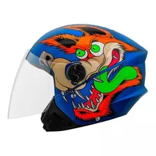 Capacete Coyote Aberto New Liberty 3 Brilhante Pro Tork