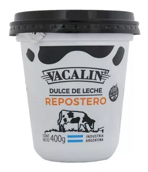 Dulce De Leche Repostero Vacalin X 400 Gr