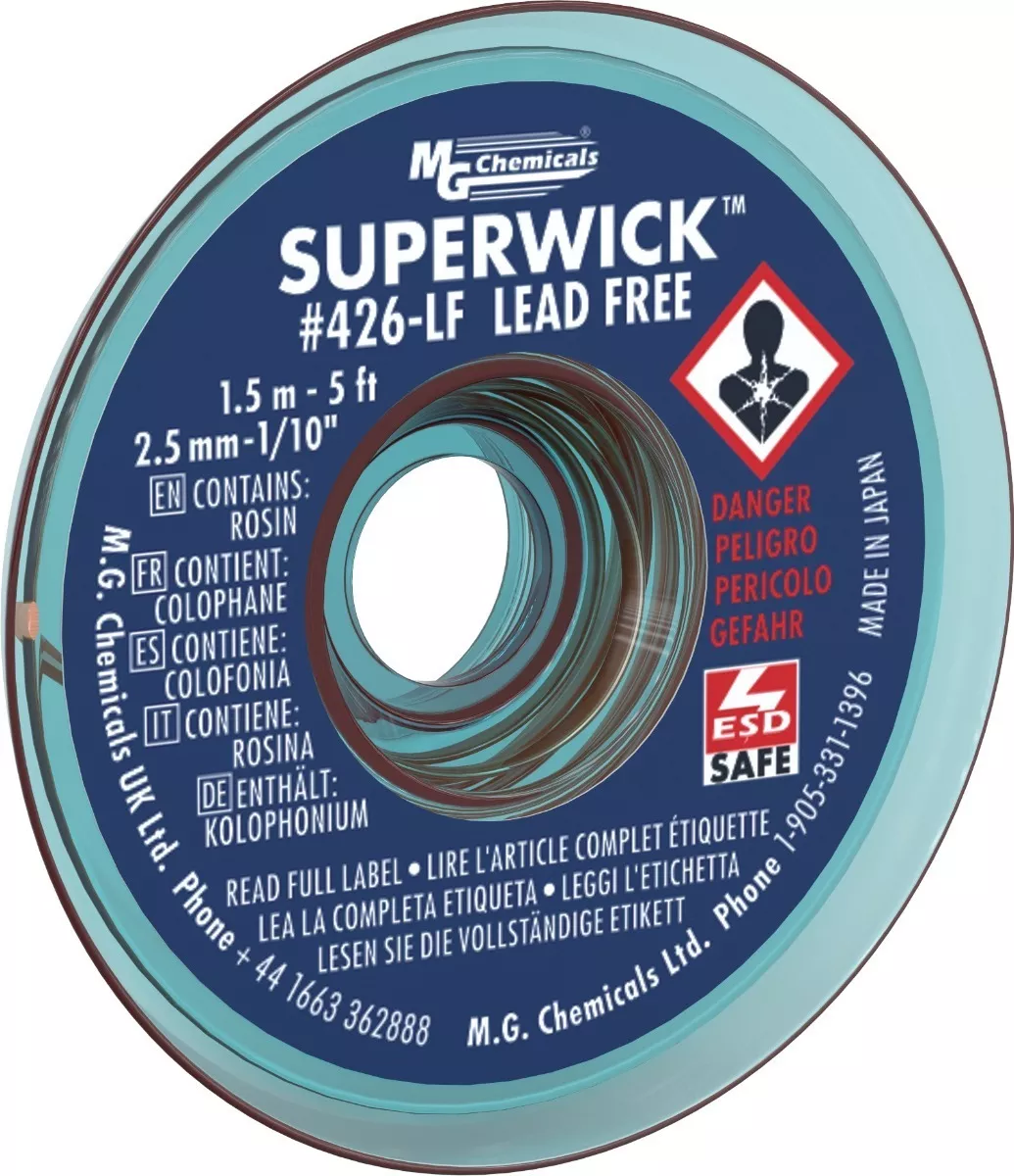 Mg Chemicals-trenza Desoldadora 426-lf-lead Free Super Wick