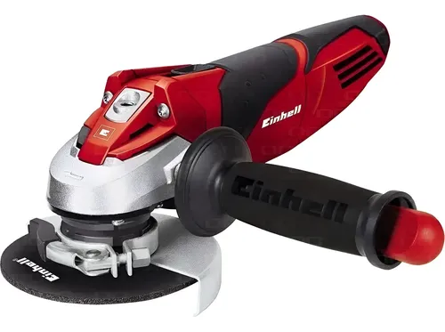 Amoladora Angular 115mm Einhell Te-ag115/750 Dp Blindada Dgm Rojo 60 Hz