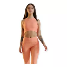 Top Deportivo Corpiño Mujer Fitness Cintura Cruzada Lycra 