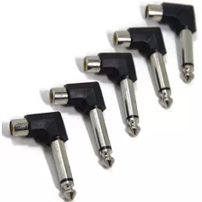 Adaptador Ancable Ts Macho A Hembra De 1/4 In, 5 Pack