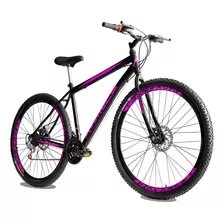 Bicicleta Aro 29 Avance Urban 21v Freio A Disco Aço Cor Rosa