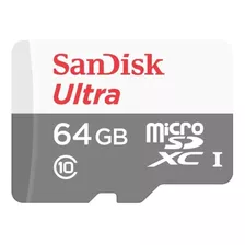 Cartão De Memória Micro Sd Sandisk 64gb Classe 10 Original