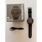Garmin Fenix 6x Sapphire 51mm Case With Silicone Band Gps
