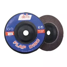 Disco Abrasivo Flap Cônico Plástico 4.1/2 Grana 120