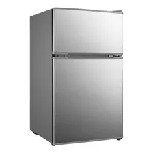 Refrigerador Frigobar Mabe Rmf032pymx Silver Con Freezer 87l 120v
