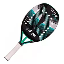 Raquete De Beach Tennis Shark Elite + Capa Cor Preto