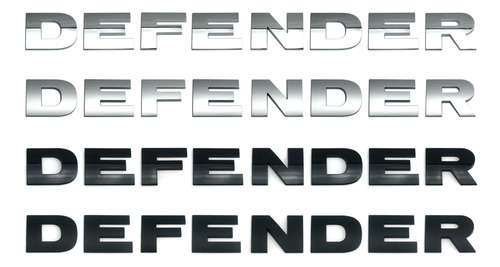 40mm Emblema Defender Insignia Logo Signo Para Land Rover Foto 2