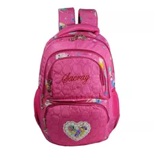 Mochila Sereia Feminina Infantil Juvenil Escolar Aula 17612