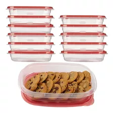 12 Contenedores Rubbermaid Take Along 950ml Original Usa