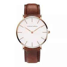 Reloj Hannah Martin Minimal Leather Varios Modelos