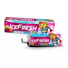 Gel Dental Ice Fresh Kids 50 Gramas 1100ppm De Flúor - 5 Und