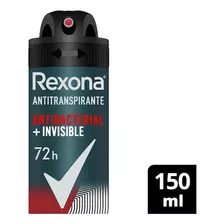 Desodorante Spray Rexona Motionsense Invisible Men 48h X 150