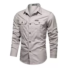 Camisa Militar Masculina Para Soldados Táticos Do Exército,