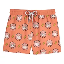 Short Bermuda Spy X Family Anya Peanut Anime Praia Ref 358